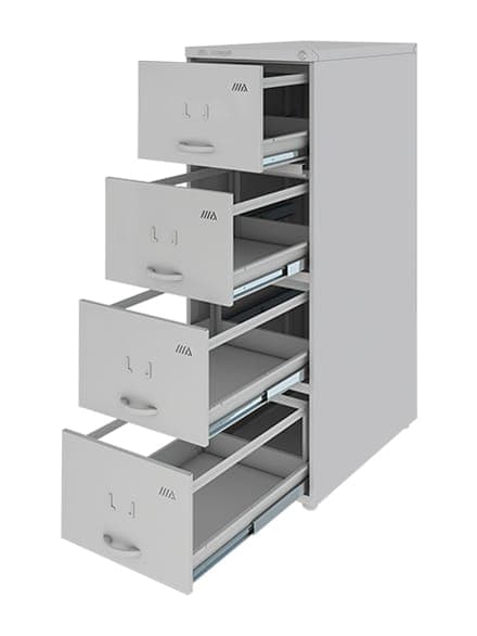 Arquivo Longo Trilho Telescópico