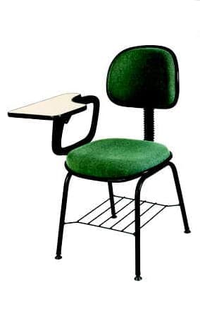 Secretária universitária prancheta escamoteável