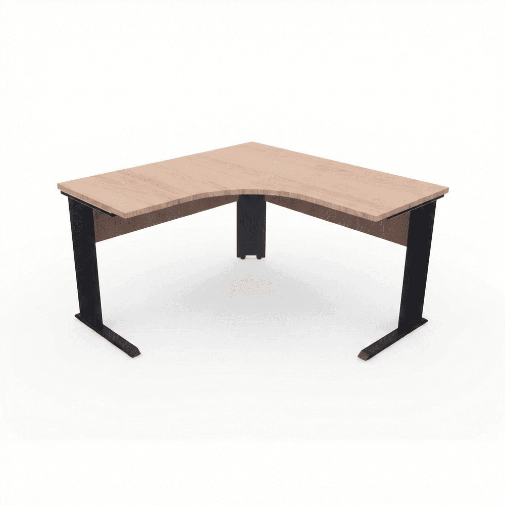 Mesa delta | Pé metálico