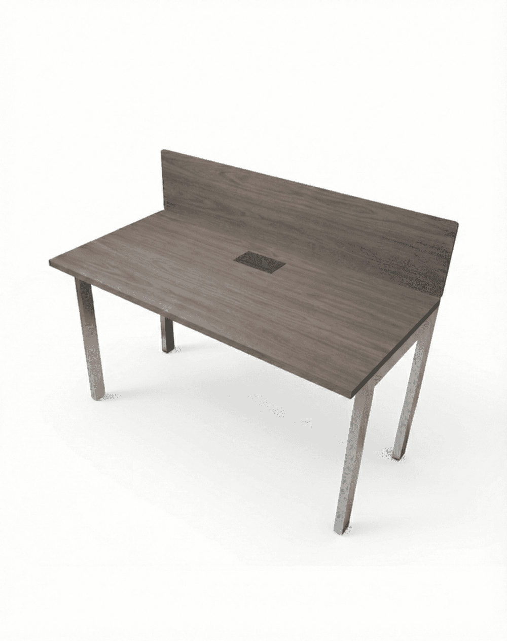 Mesa plataforma individual | Pé metálico